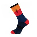 Ponožky Alpinus Coolmax farebné prúžky 43-46