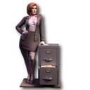 (3DPT) - Дана Скалли - Секретные материалы - Pinup / NSFW
