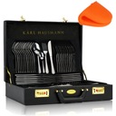 НАБОР СТОЛОВЫХ ПРИБОРОВ 72 EL CASE НА 12 ЧЕЛОВЕК + БЕСПЛАТНО