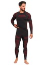 Pánska súprava termoaktívneho spodného prádla Veľkosť XL Farba Čierna/Červená Moraj Kód výrobcu KMT7000-001