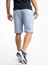 Krátke šortky Jigga Wear BOX Logo Grey Dominujúca farba sivá