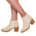 БЕЖЕВЫЕ ЖЕНСКИЕ БОТИНКИ GREGIANCA 41