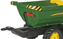 ROLLY TOYS PRZYCZEPA WYWROTKA JOHN DEERE HALFPIPE