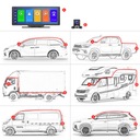 AUTÓS MONITOR RÁDIÓ ANDROID AUTO CARPLAY NAVIGÁCIÓ USB WIFI BLUETOOTH Kompatibilis adathordozók microSD-kártya USB