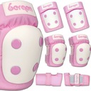 Комплект дитячих роликових ковзанів BERGEN XS рожевий