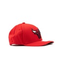 Šiltovka Mitchell & Ness Team Ground 2.0 Stretch Snapback Chicago Bulls Re Dominujúci vzor logo