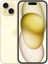 Смартфон Apple iPhone 15 6 ГБ/128 ГБ желтый