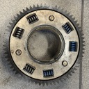 YAMAHA TDM 850 3VD ЗЧЕПЛЕННЯ КОРЗИНА ЗЧЕПЛЕННЯ  (18728338513) фото min 7