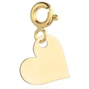 ZAWIESZKA CHARMS SERDUSZKO PRÓBA ZŁOTA 333