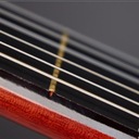 32-palcová akustická klasická gitara 6 kovových strún Professional Orange Značka bez marki