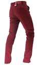 бордовые прямые брюки делового характера L32 W32 83-86см
