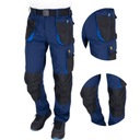 Мужские рабочие брюки BHP до пояса, усиленные, темно-синие, размер 62
