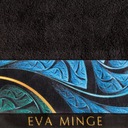 Ręcznik Eva Minge nowoczesny 50X90 czarny Wymiary ręcznika 50x90cm