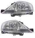 REJILLAS FAROS PARTE DELANTERA CITROEN C3 2002-2010 JUEGO IZQUIERDA Y DERECHA DIRECCIÓN 