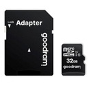 GOODRAM microSDHC 32 ГБ класс 10 + адаптер