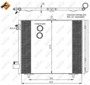 RADUADOR DE ACONDICIONADOR - CONDENSADOR EASY FIT 35405 