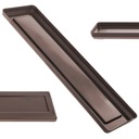 ПОДСТАВКА ДЛЯ ЦВЕТОЧНОГО ГОРШКА, ЦВЕТОЧНЫЙ ГОРШОК 50см, ПРЯМОУГОЛЬНЫЙ ПЛАСТИКОВЫЙ ПОДДОН MOKKA