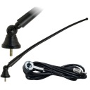 АВТОМОБИЛЬНАЯ АНТЕННА FM AM, РЕГУЛИРУЕМАЯ, ИЗГИБАЮЩАЯ, 37 см