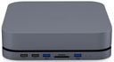 Концентратор MC25 7 в 1 USB M.2 SSD SATA 2,5 дюйма Mac Mini 2018-20 M1 M2 Устройство чтения карт SD