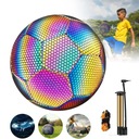 СВЕТООТРАЖАЮЩИЙ МЯЧ ДЛЯ ФУТБОЛА, СВЕТЯЩИЙСЯ В ТЕМНОТЕ, РАЗМЕР 5, ДЛЯ НОЧНЫХ ТРЕНИРОВОК