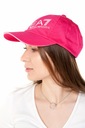 EMPORIO ARMANI EA7 značková dámska čiapka ROSE NEW Dominujúca farba ružová