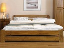 Сосна деревянная кровать 160 Лидия цвета классический