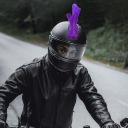 ФІОЛЕТОВИЙ HELM MOHAWK Z ABS I PU МОТОЦИКЛ  фото 4