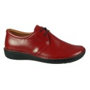 ЖЕНСКИЕ КОЖАНЫЕ ТУФЛИ КРАСНОГО ЦВЕТА WIELBUT 160 37