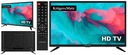 24-дюймовый HD LED-телевизор KRUGER&MATZ 230/12 В DVB-T2