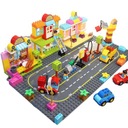 Строительная плита Street Bend для блоков Duplo