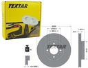 TEXTAR DISQUES DE FREIN AVANT 92294403 photo 1 - milautoparts-fr.ukrlive.com