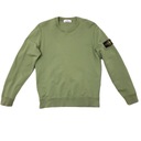 Stone Island Crewneck Army Dollars Хлопковая толстовка с капюшоном Зеленая камуфляжная мужская толстовка