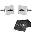 Запонки на рубашку «УСЫ» в подарок