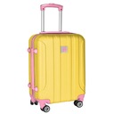 МАЛЕНЬКИЙ ЧЕМОДАН PASO, ЖЕЛТЫЙ, LIGHT TRAVEL, HOLIDAY ABS