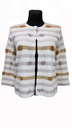 STEFANEL XS трикотажный жакет в полоску