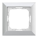 Жемчужная одинарная серебряная рамка РА-1П