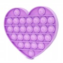 PUSH BUBBLE POP IT HEART Различные цвета