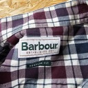 Košeľa s dlhým rukávom BARBOUR v Mriežke Nový Model Pánska XL Druh goliera golier