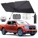 БОЛЬШОЙ КОВРИК-ЧЕХОЛ-ЗОНТ ДЛЯ ВЕТРОВОГО СТЕКЛА АВТОМОБИЛЯ СОЛНЦЕЗАЩИТНЫЕ БЛОКИ УФ