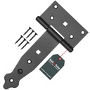 ПЕТЛЯ ДВЕРНАЯ СТРОИТЕЛЬНАЯ БЕСЕДКА ЧЕРНАЯ 150 ММ