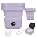 ПОРТАТИВНАЯ СКЛАДНАЯ ПУТЕШЕСТВЕННАЯ АВТОМАТИЧЕСКАЯ СТИРАЛЬНАЯ МАШИНА 11 Л ФИОЛЕТОВЫЙ