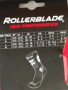 Profilowane Skarpetki do rolek Rollerblade HIGH PERFORMANCE W damskie 39-42