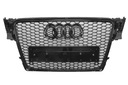 AUDI A4 B8 2007-11 RADIATOR GRILLE STYLIZACJA ON RS4 BLACK photo 1 - milautoparts-fr.ukrlive.com