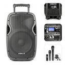 Vonyx AP1200PA 12-дюймовая колонка + микрофоны + поясной блок