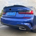 BMW G20 G80 PSM Style Черный глянцевый спойлер