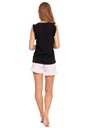 Хлопковая женская пижама Moraj с рюшами и рукавами 4600-005 XL