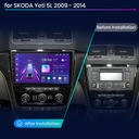 RADIO DE AUTOMÓVIL PARA SKODA YETI 5L 2009 2010 