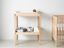 Ikea пеленальний стіл - пеленальний столик SNIGLAR 72х53 для немовлят бук/білий
