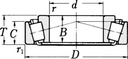 ПОДШИПНИК STOŻKOWE 19.05X45.24X15.5MM TIMKEN LM11949 изображение 3