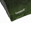 Śpiwór Campus HOBO 200 zielony dla leworęcznych Szerokość w nogach 80 cm